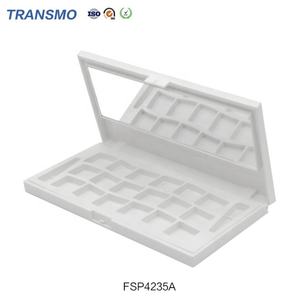 Palette de fards à paupières vide de différentes couleurs, palette de fards à paupières personnalisée, palette de fards à paupières 18 couleurs, marque privée avec miroir - Product Image 1