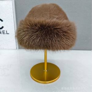 หมวกมองโกเลียสำหรับผู้หญิงหมวกป้องกันหูหนาอบอุ่นฤดูใบไม้ร่วงและฤดูหนาวสินค้าใหม่ - Product Image 4