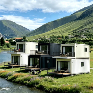 บ้านสำนักงานเคลื่อนที่แบบตู้คอนเทนเนอร์ ห้องพักคนงาน ทนไฟ โครงสร้างเหล็กเบา ห้องกิจกรรม ประกอบง่าย รวดเร็ว รุ่น LCL รับประกัน 5+ ปี - Product Image 4