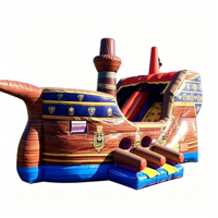 Jouets gonflables d'été pour l'extérieur, combo bateau pirate pour des aventures en haute mer