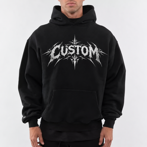 Custom Winter 500 Gsm Cropped Hoodies Men Thick French Terry Blank Oversized <strong>Hoodie</strong> Boxy Cotton Heavyweight <strong>Hoodie</strong> - Product Image 1