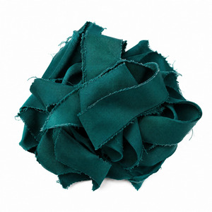 Déchets textiles en gabardine/gada de couleur vert paon, provenant du Bangladesh, pour usage industriel, vente chaude en usine - Product Image 3