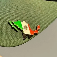 Nouveaux styles épingles à chapeau artisanat en métal mexicain épingle à chapeau insigne personnalisé épingle en émail dur doux