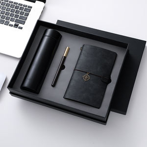 Cahier d'agenda en cuir au design <span class=keywords><strong>roman</strong></span> personnalisable avec boîte et stylo tasse sous vide pour réunion/femmes/hommes coffret cadeau de luxe - Product Image 1