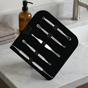 Pousse-cuticules professionnel en acier inoxydable avec conception de cuillère double face, réutilisable et durable, outil de soin des ongles - Product Image 3