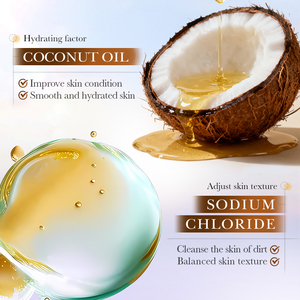 OEM/ODM BIOAQUA Natural Coconut Exfoliating Moisturizing Smooth Bath Body <strong>Scrub</strong> for <strong>Hand</strong> and Foot - Product Image 4