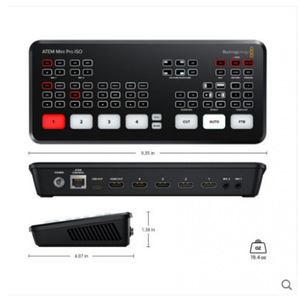 Blackmagic Hyperdeck Studio Hd Mini Live Streaming BMD Dual SD Card Dual SSD Recorder - Product Image 3