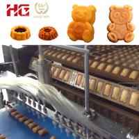 Ligne de production de gâteaux moulés entièrement automatique HG, ligne de production de gâteaux décoratifs, machine à gâteaux Manjoo