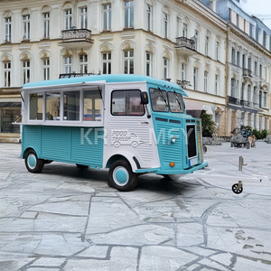 Chine Chine remorque de vente de café Van de vente de café Camion de nourriture vintage électrique avec équipement de cuisine complet - Product Image 2