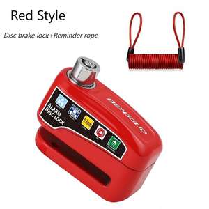 छोटी माउंटेन बाइक एंटी-चोरी अलार्म <span class=keywords><strong>110</strong></span> डेसिबल सुरक्षा साइकिल डिस्क ब्रेक लॉक अलार्म - Product Image 1