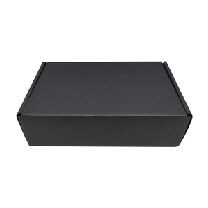 Chất lượng cao Matte đen hộp bưu phẩm tùy chỉnh sóng gửi thư hộp giao hàng mạnh mẽ vận chuyển hộp - Product Image 3