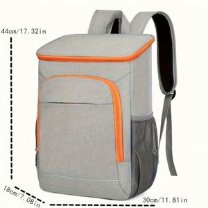 New Style Causal Fabric Lifestyle Beach Waterproof Outdoor Thermal Soft <b>Lunch</b> Ice <b>Bag</b> Cooler Picnic Insulated <b>Backpack</b> <b>Bag</b> - Product Image 3