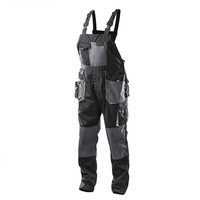 Pantalon de travail de sécurité industriel de conception nouvelle 2024, uniforme, pantalon à bretelles, pantalon cargo pour hommes