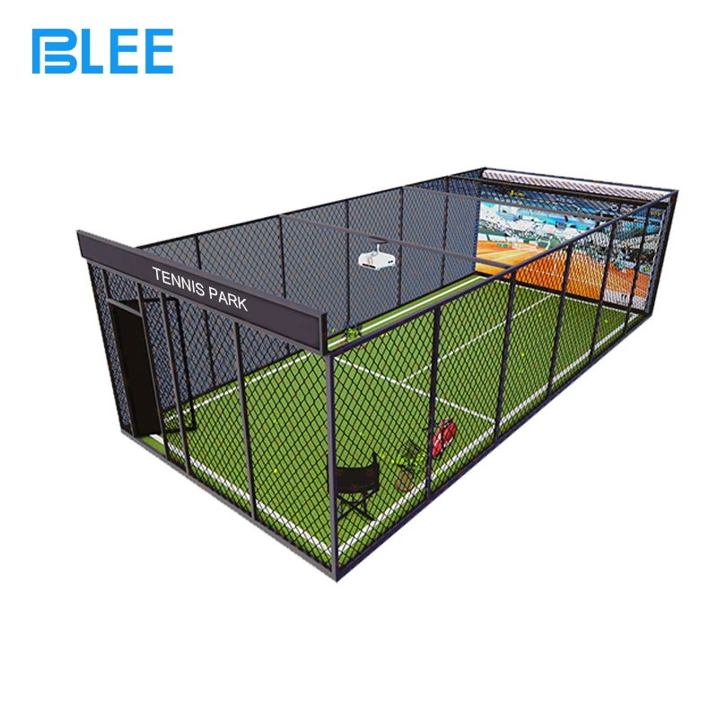 Digital Training Equipment Tennis Game Machine Entertainment Indoor Tennis Machine Interactive Games Simulator Sports Simulator