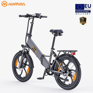 Vélo électrique pliable HillMiles Mile 2, 250W, batterie 13Ah, pneus larges 20x3.0, livraison gratuite UE, idéal pour les services de livraison - Product Image 1