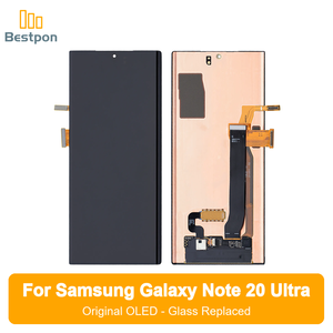 ชุดจอ OLED สำหรับเปลี่ยน Samsung <span class=keywords><strong>Galaxy</strong></span> <span class=keywords><strong>Note</strong></span> <span class=keywords><strong>20</strong></span> Ultra 5G พร้อมแผงและกระจกแท้ เกรด A - Product Image 1