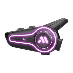 Auriculares Bluetooth para Casco de Motocicleta, Intercomunicador Inalámbrico con Cancelación de Ruido para Motociclismo, Música, Llamadas y Comunicación - Product Image 1