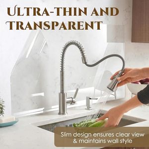 OEM Perforated Static Cling Protective Film Manufacturer,Electrostatic Adhesive-Free <b>Kitchen</b> Surface Protection Film for Daily - Product Image 1