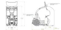Machine d'arcade de course immersif à monnayeur, simulateur de conduite automobile dynamique pour centre de jeux intérieur et FEC
