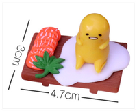 Groothandel Realistische Miniatuur Hars Eigeel 3D Flatback Charms Poppenhuis Eten Kinder Speelhuis Speelgoed Taart Brood Winkel Decoratie