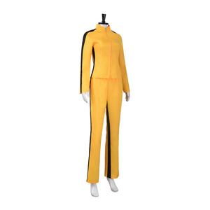 Disfraz de Cosplay de <span class=keywords><strong>Kill</strong></span> <span class=keywords><strong>Bill</strong></span> Vol.1, la Novia, Top y Pantalones Amarillos, Disfraz de Halloween, Carnaval, Fiesta de Disfraces para Adultos - Product Image 4