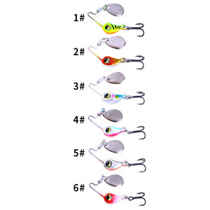 Señuelo de Pesca SP322 Spinner Swim Jig de Metal Mini Vib con Cuchara, Señuelos Giratorios, Cuchara con Lentejuelas - Product Image 2