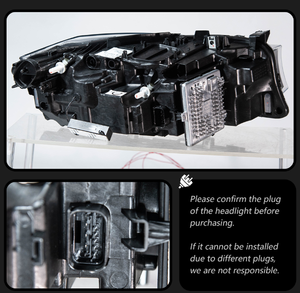 ไฟหน้า AURON รุ่นใหม่สำหรับรถยนต์ซีรีส์ 3 F34 ปี 2013-2020 พร้อมไฟ DRL 6000K 6000 ลูเมนส์ 12V 36W ใช้ได้กับรถยนต์ทั่วไป สำหรับการติดตั้งเพิ่มเติม/อัพเกรด - Product Image 4