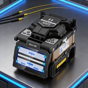 เครื่องเชื่อมใยแก้วนำแสงอัตโนมัติ Jilong 300T แบบ 6 มอเตอร์ สำหรับสายเคเบิล G654E - Product Image 1
