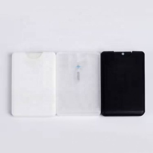 2026 in Stock <b>Plastic</b> <b>Pocket</b> Perfume Bottle 20ml Credit Card Spray Bottle for Hand Sanitizer - Product Image 6