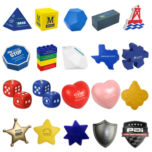 ลูกบอลสร้างความเครียดจากทะเลจำลองลูกบอลสร้างความเครียดจากโพลียูรีเทนสำหรับผู้ใหญ่ - Product Image 2