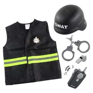 Costumi 3 <span class=keywords><strong>in</strong></span> 1 per Bambini con Accessori: Dottore, Ingegnere, Pompiere, Soldato, Poliziotto, Chirurgo - Uniformi per Travestimenti - Product Image 4