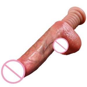 Sexy Silikon-<span class=keywords><strong>Fake</strong></span>-<span class=keywords><strong>Penis</strong></span> für Frauen, Mini-Massagegerät, elektrisch betrieben, schnell dehnbar, Damen-Spielzeug - Product Image 6
