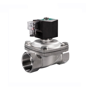 Vanne solénoïde COVNA 2W31 COVNA DN15 1/2 pouce 2 voies AC DC normalement fermée en acier inoxydable CF8M pour eau, air et vapeur - Product Image 3