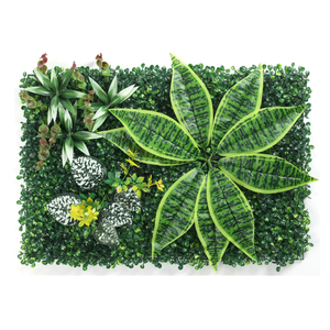 Paneles <span class=keywords><strong>de</strong></span> Hojas <span class=keywords><strong>de</strong></span> hierba Planta artificial Paneles <span class=keywords><strong>de</strong></span> pared <span class=keywords><strong>de</strong></span> hierba Fondo <span class=keywords><strong>de</strong></span> vegetación Plantas artificiales Jardín vertical Colgante verde - Product Image 4