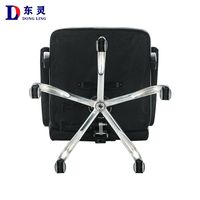 DL Furniture Nouveau fauteuil inclinable en cuir ergonomique réglable rotatif Manager Executive Chaise de bureau en cuir pour patron