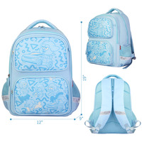 Mochila Escolar Personalizada al por Mayor con Logotipo Impreso, Mochila de Moda para Niñas, Sublimable, con Compartimento para Laptop
