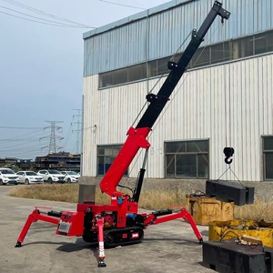 Ce Trung Quốc thực hiện xách tay mini <span class=keywords><strong>Crane</strong></span> Spider <span class=keywords><strong>Crane</strong></span> nâng máy móc 1.2 tấn Spider <span class=keywords><strong>Crane</strong></span> thích hợp cho nhỏ môi trường làm việc - Product Image 1