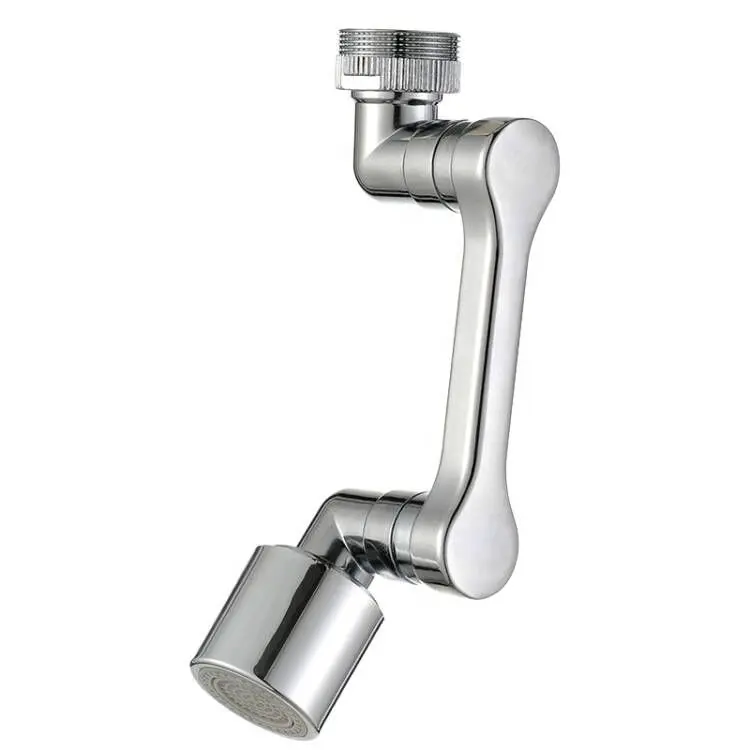 Rotação universal do respingo 2 do torneira do bronze anti-taxa de fluxo ajustável de velocidade para o prolongamento do torneira do banheiro