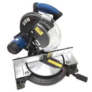 Sierra de corte biselado Dongcheng de 10 pulgadas (254 mm) con cable eléctrico para trabajar la madera y cortar metal - Product Image 3