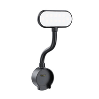 Lumière d'appoint LED magnétique pour DJI Osmo Pocket 4 Pro, éclairage vidéo alimenté par le corps, 3 températures de couleur pour le vlogging et le streaming en direct