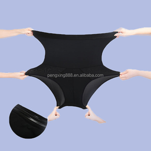 Vente directe confortable hommes taille formateur ferme contrôle pantalon quatre voies Stretch haute élasticité corps façonnage haute élasticité - Product Image 3