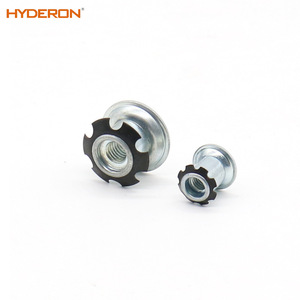 Hyderon Round Tube Vertical Shaft Connector M5 Steel DIN Standard <b>Washer</b> Hardware Accessory - Product Image 1