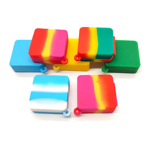 Envase Rectangular <span class=keywords><strong>de</strong></span> Silicona <span class=keywords><strong>de</strong></span> 9 ml, Botellas <span class=keywords><strong>de</strong></span> Almacenamiento <span class=keywords><strong>de</strong></span> Silicona, Tarro Cuadrado <span class=keywords><strong>de</strong></span> Silicona <span class=keywords><strong>de</strong></span> 9 ml para Cera y <span class=keywords><strong>Aceite</strong></span>, Venta al por Mayor - Product Image 3