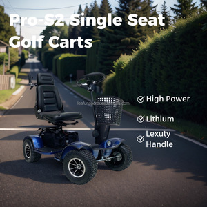 <span class=keywords><strong>Chariot</strong></span> <span class=keywords><strong>de</strong></span> <span class=keywords><strong>Golf</strong></span> électrique à 4 roues avec commande <span class=keywords><strong>de</strong></span> poignée en T, automobile, idéal pour le transport électrique - Product Image 6