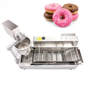 Commercial gas donut fryer machine automatic donut filler machine for sale