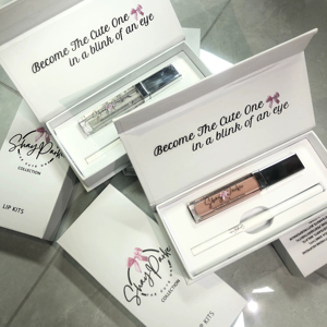 Cosmetics Makeup Gift Sets DIY Vegan Long Lasting High Pigment Liquid <b>Lip</b> Liner Gloss Waterproof Moisturizing Kit Box Packaging - Product Image 2