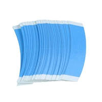 Ruban adhésif double face transparent invisible à forte adhérence pour pose de toupets, extensions capillaires et perruques Lace Front, avec logo personnalisé