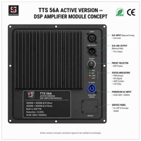 Subwoofer actif haute puissance de 21 pouces, meilleur que un subwoofer de 18 pouces, son audio professionnel pour les événements DJ