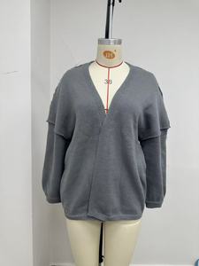 Dropshipping Shopify Plus Size Womens Knit <b>Cardigan</b> Open Front Short Sleeve Solid Color Casual Lightweight Spring Top - Product Image 6
