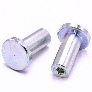 Rivets semi-tubulaires en laiton, rivets de compression mâles et femelles pour manche de couteau - Product Image 5